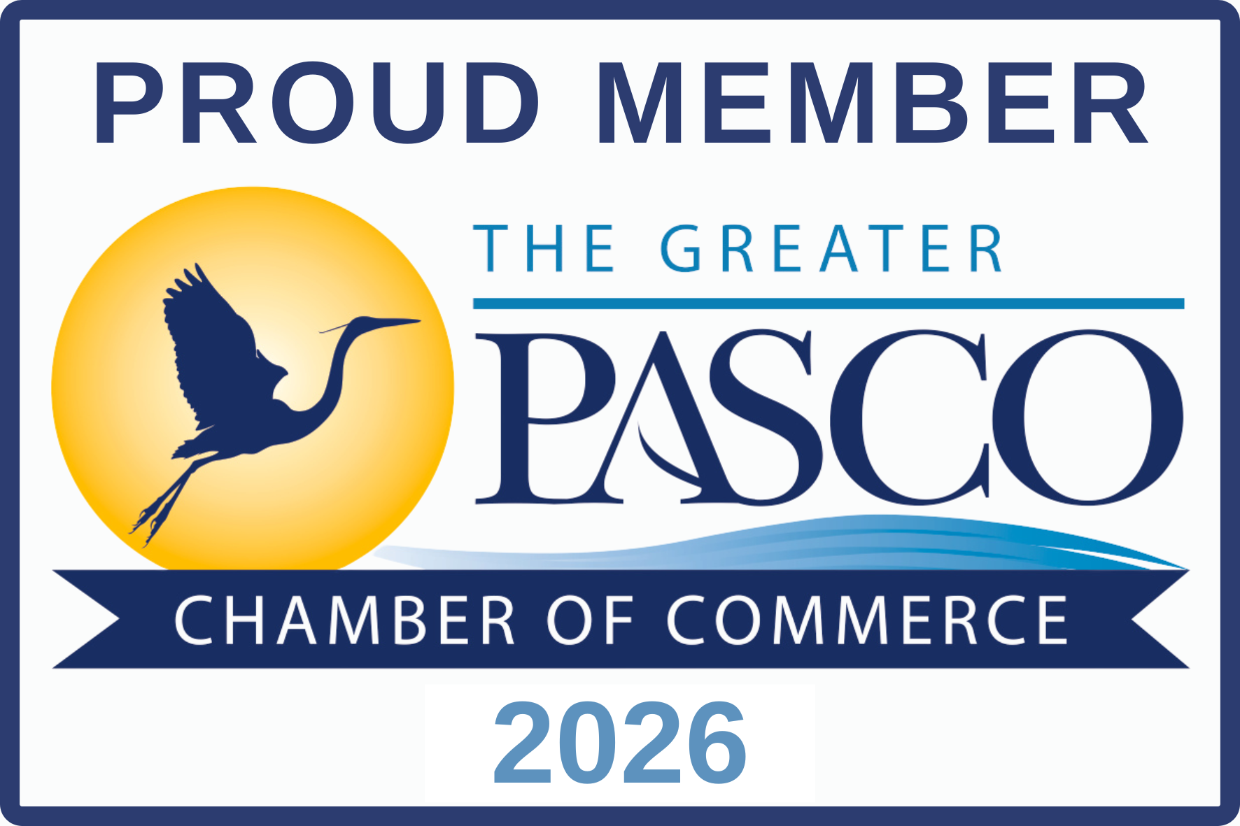 Pasco County Chamber of Commerce Logo